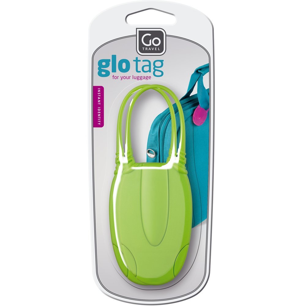 Sangle à Bagages Go Travel Glo Strap – Verte, Modèle 889, Attache Solide