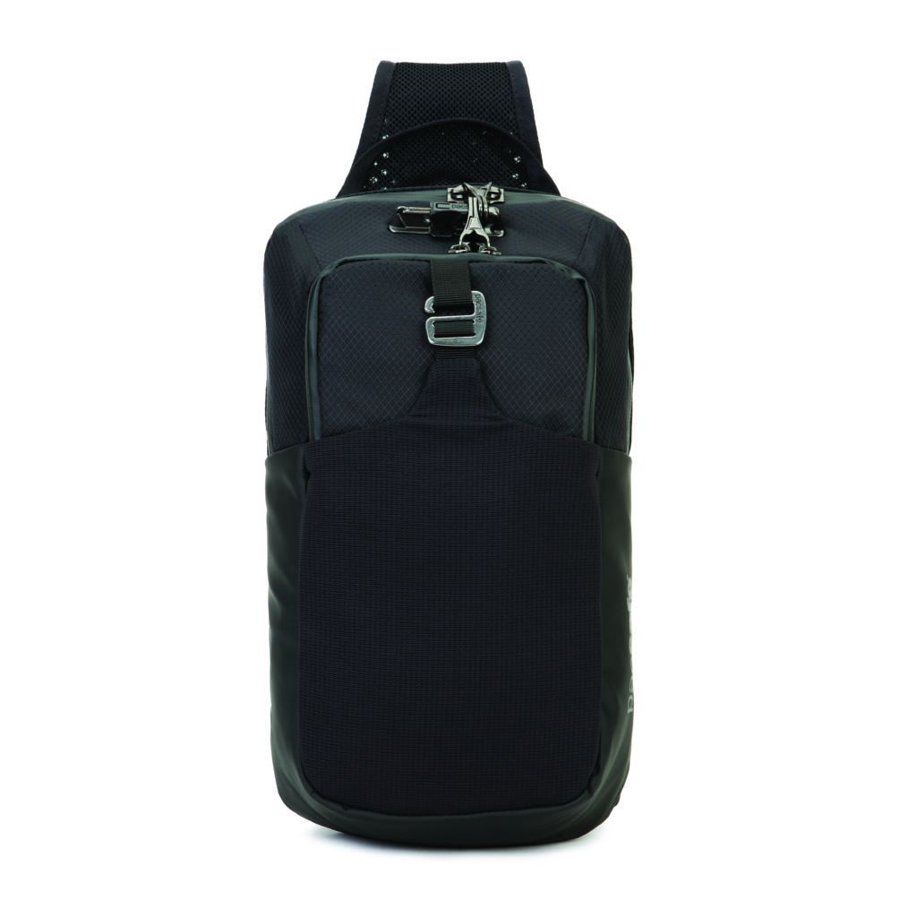 Pacsafe Venturesafe X Anti-Theft Waist Bag Sports 38 cm, Black 100, 38 cm, Bum Bag Sports Bag